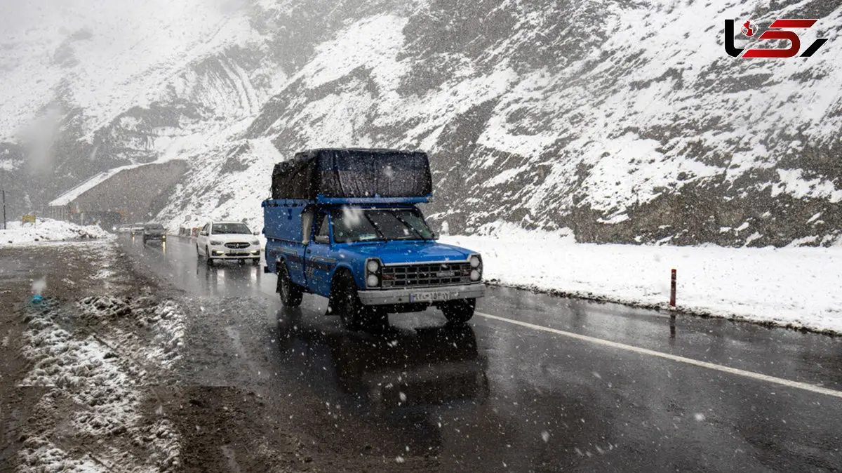 جاده‌های چهار استان کشور زیر بارش برف/ تردد بدون زنجیر چرخ ممنوع