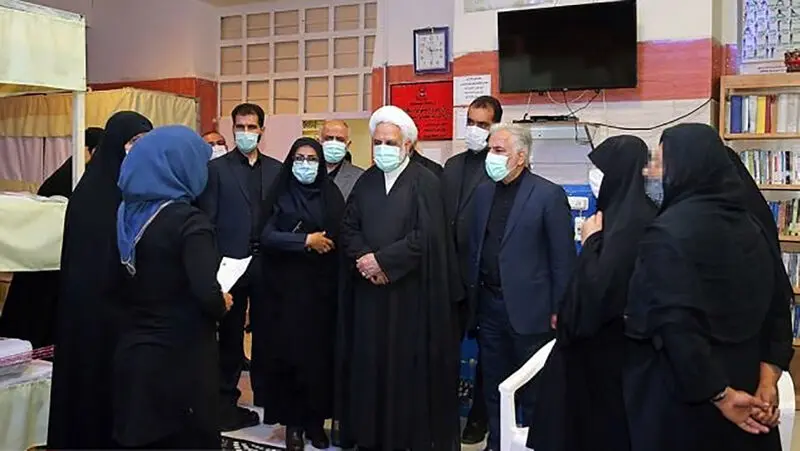 محسنی اژه ای در بازدید ۴ ساعته از همه سالن‌ها و بخش‌های مختلف زندان زنان قرچک 