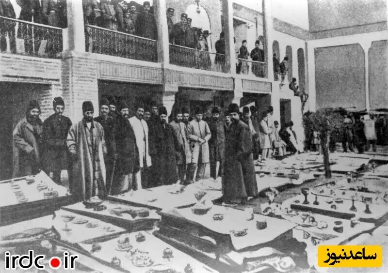 قاب تاریخ امروز ساعد نیوز| از سفره افطاری باشکوه کاخ ناصرالدین شاه تا مراسم آش پزان و شیرینی مخصوص دوران قاجار