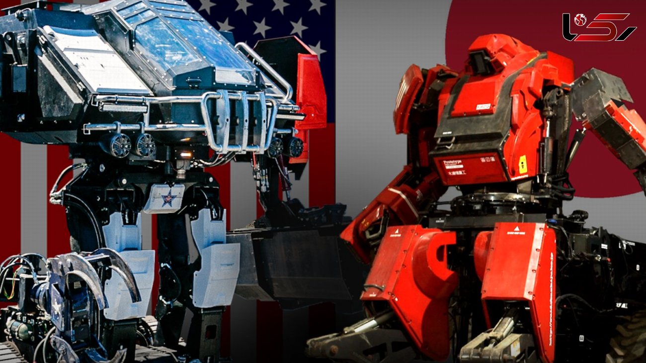 جنگ ربات های غول پیکر ژاپنی و آمریکایی + فیلم