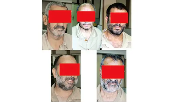  مجازات سنگین اعضای باند دیوار چین +عکس متهمان