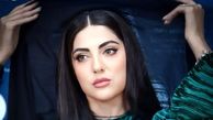 عکس ها /تیپ سبز و مشکی هلیا امامی در اکران سینمایی /  بازیگر، عاشق میکاپ جدیدش شد!  