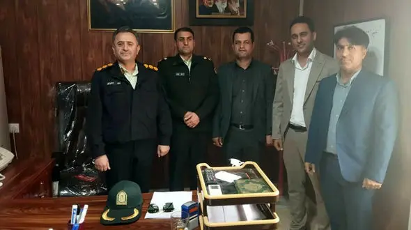 آیین تودیع و معارفه پلیس اطلاعات و امنیت عمومی آبادان