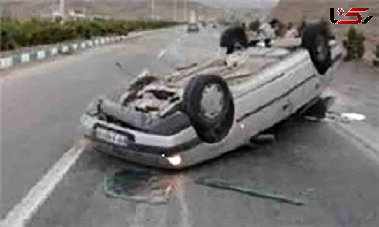 یک کشته در اثر واژگونی مگان / در تبریز رخ داد 