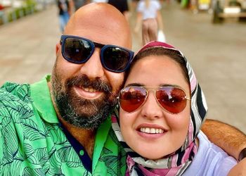 فیلم / علی اوجی : در شرایط عروسیم رفتم ونیز تا فیلم ببینم و نرگس رو تنها ... / روز عروسیم یادم رفت ....