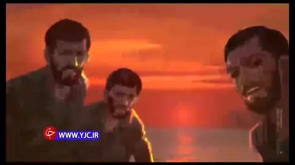 شهادت یکی از فرماندهان سپاه بر روی ناو آمریکایی در خلیج فارس+ فیلم