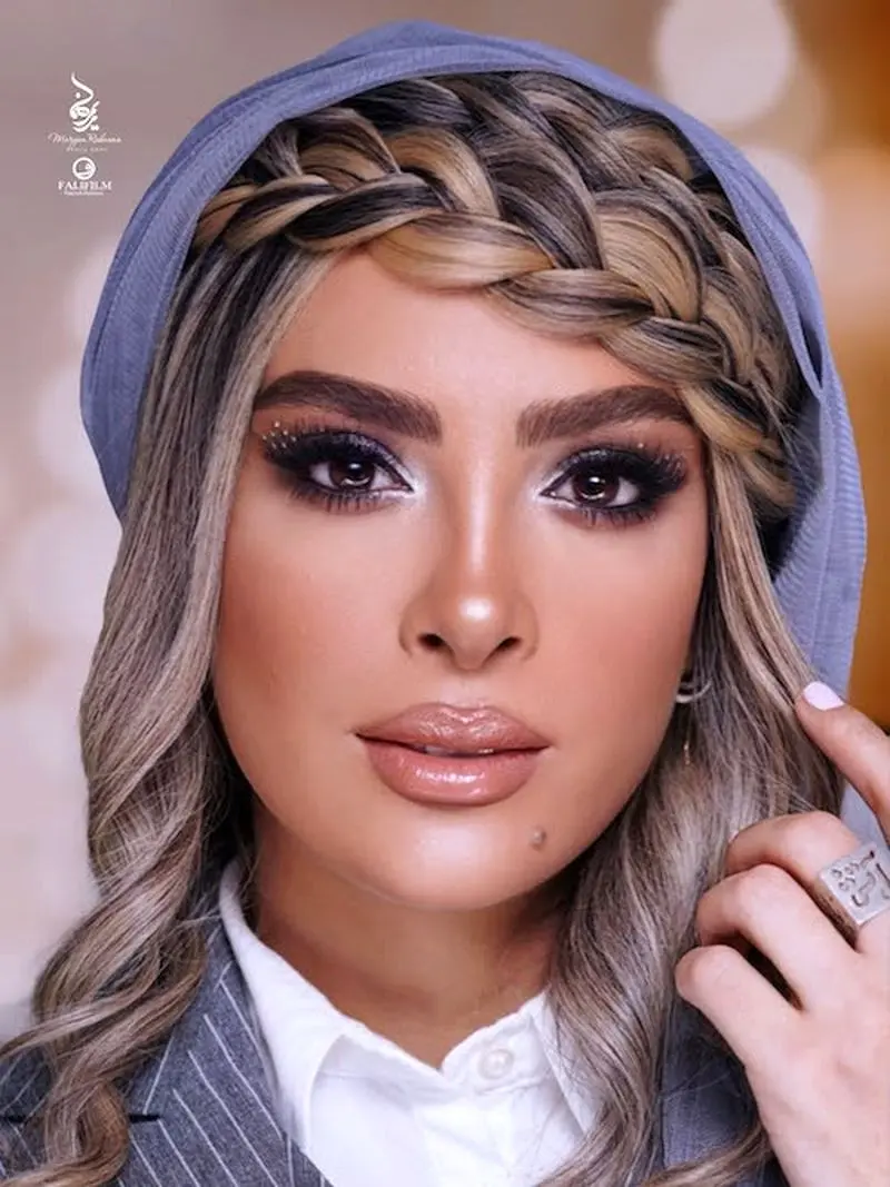 آرایش تولدی حدیثه تهرانی