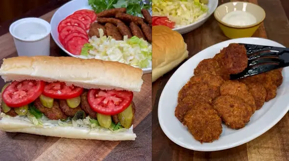 طرز تهیه ساندویچ کتلت + فیلم