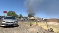 سقوط یک هواپیمای نظامی در نوادای آمریکا+ فیلم