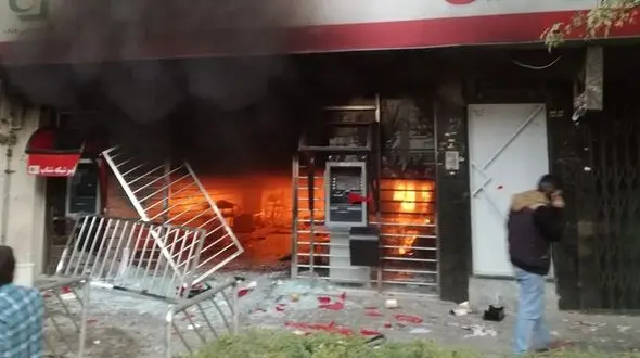 نیسان آشوبگر پس از حمله به 5 بانک تهران متوقف شد