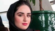 چهره ها در زمان/ عکس های خاص و جدید هانیه غلامی در پشت بام خانه شان / تهران زیر پای بازیگر زن جوان