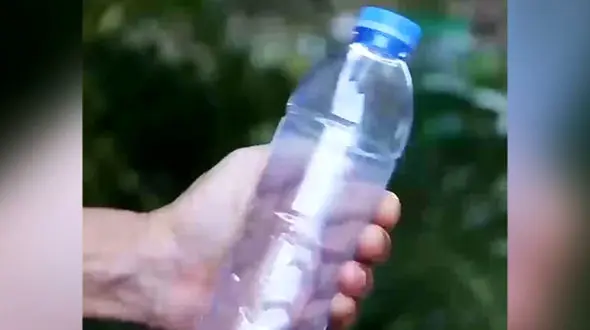 با بطری آب می توان پمپ بنزین ساخت + فیلم