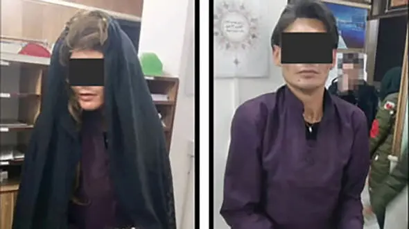 حضور یک مرد با پوشش و چادر زنانه در هیئت مذهبی ! + عکس زنانه و مردانه اش
