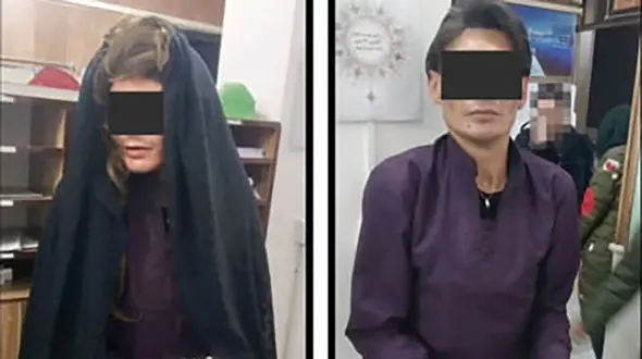 حضور یک مرد با پوشش و چادر زنانه در هیئت مذهبی ! + عکس زنانه و مردانه اش