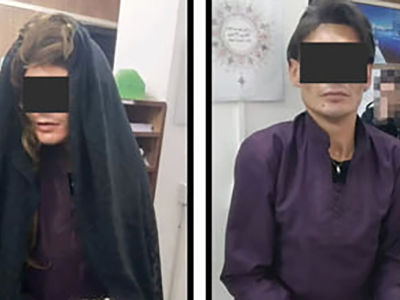 حضور یک مرد با پوشش و چادر زنانه در هیئت مذهبی ! + عکس زنانه و مردانه اش