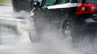 افزایش تصادفات جاده‌ای به دلیل بارش باران