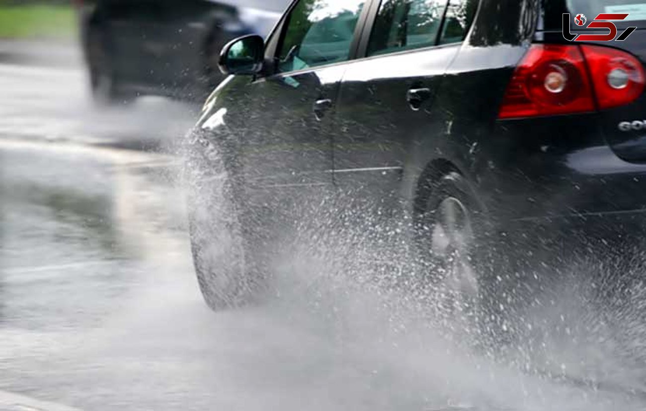 افزایش تصادفات جاده‌ای به دلیل بارش باران
