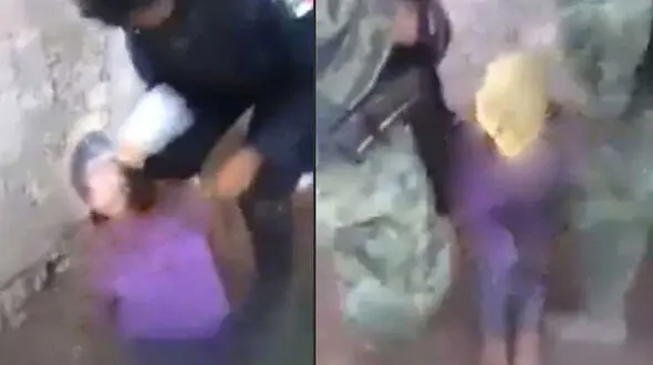 نمایش آزار و مرگ جنجالی یک زن توسط 2 سرباز مرزی + عکس