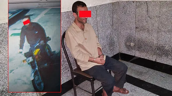 فیلم گفتگو با مرد 39 ساله ای که موتور زرد رنگ داشت / 40 شاکی او را شناسایی کردند