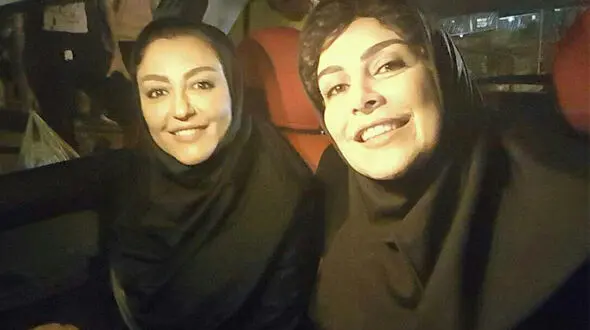 گریم عجیب ماه چهره خلیلی و شقایق فراهانی +عکس