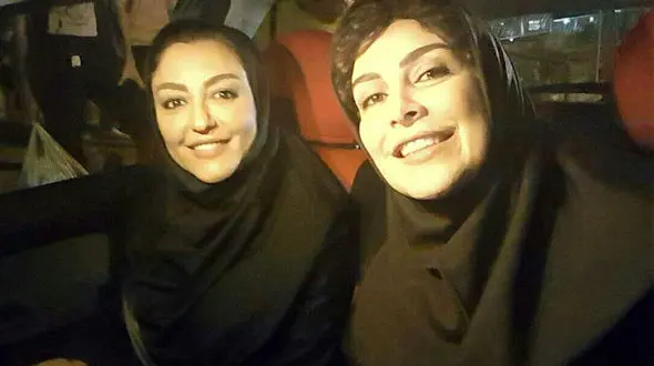 گریم عجیب ماه چهره خلیلی و شقایق فراهانی +عکس