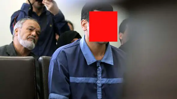 ارتباط بی شرمانه زن با قاتل شوهرش+ عکس در دادگاه تهران