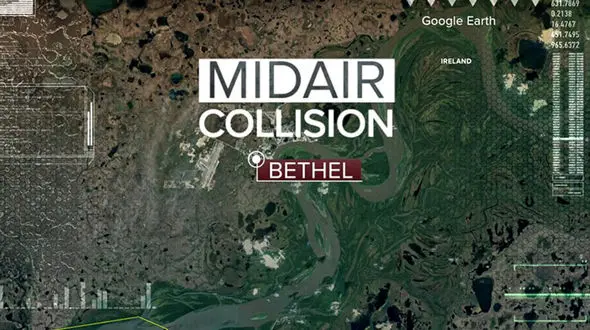 تصادف وحشتناک دو هواپیمای آمریکایی در وسط آسمان +فیلم و عکس