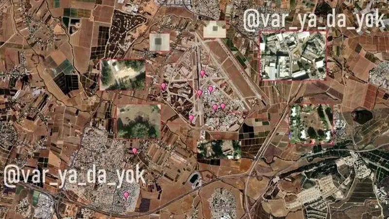 Severe Damage to Israeli Airbase2
