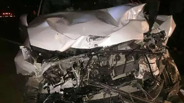 مرگ 3 جوان در تصادف شدید لکسوس با ام وی ام +عکس