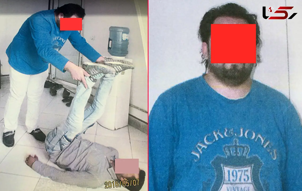 شوخی مرگبار در رختکن + عکس های متهم در محل حادثه
