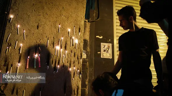 پایان دهه اول محرم با اشک، شمع و ماتم+ تصاویر دیدنی از شام غریبان