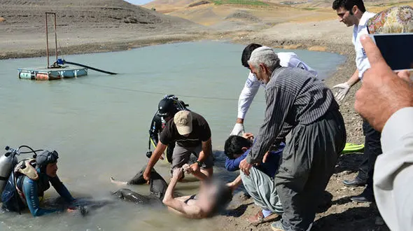 مرد 35 ساله به هنگام شنا در سد غرق شد