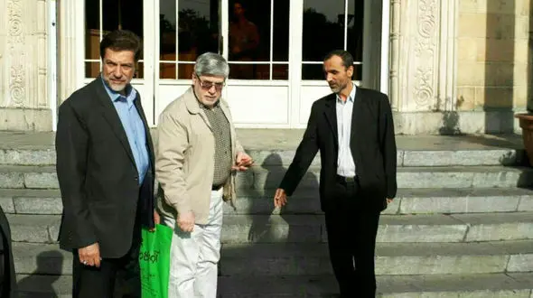 حمید بقایی بدون زنبیل در دادسرا+عکس