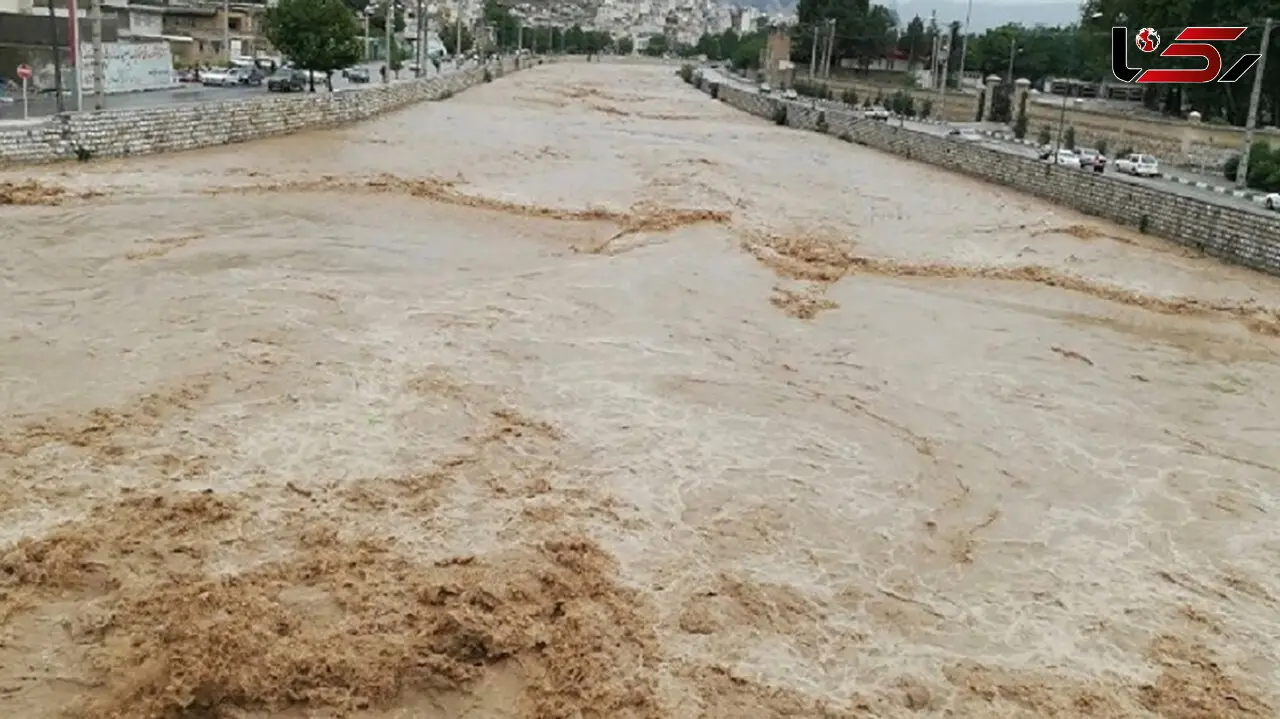 سیل کندوان را بست + جزئیات