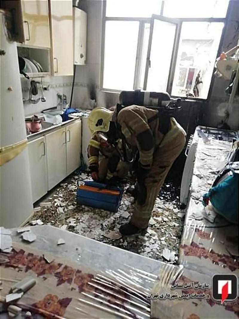 انفجار گاز شهری