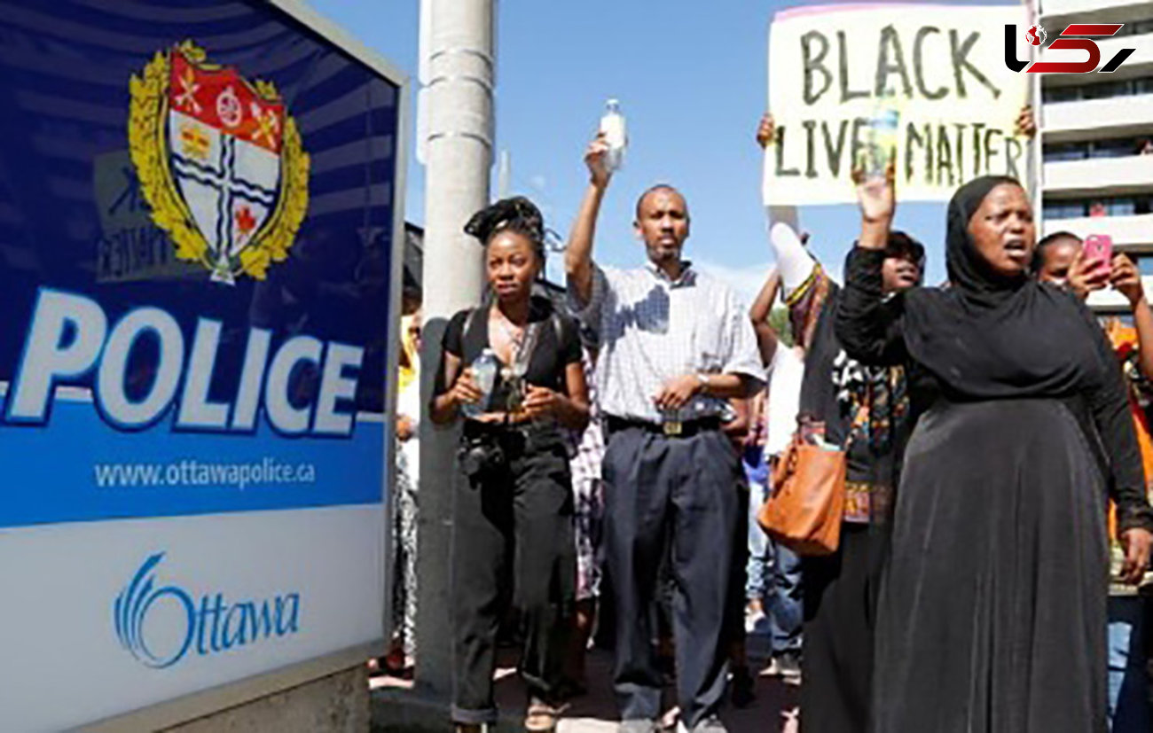 اعتراض به کشته شدن یک سیاهپوست به دست پلیس کانادا