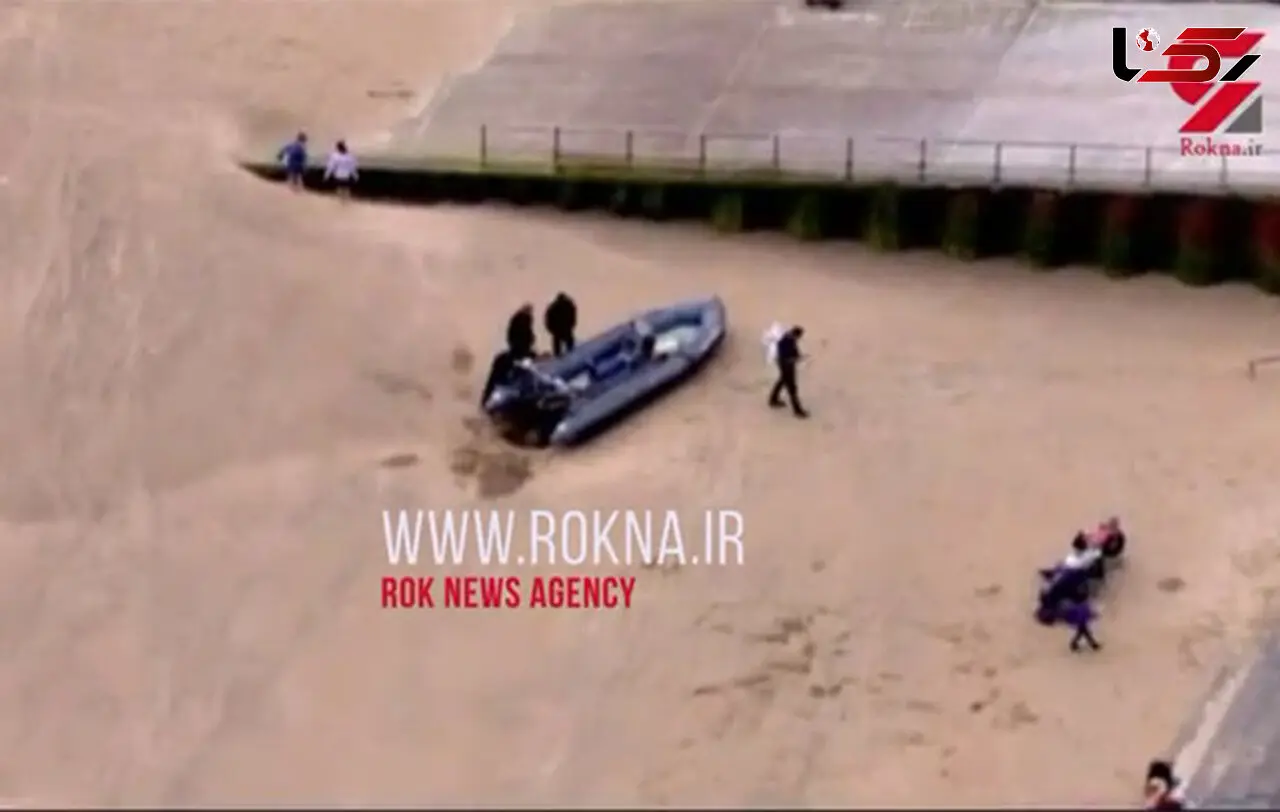 گارد ساحلی بریتانیا نوزده پناهجو را از آبهای مانش نجات داد + فیلم