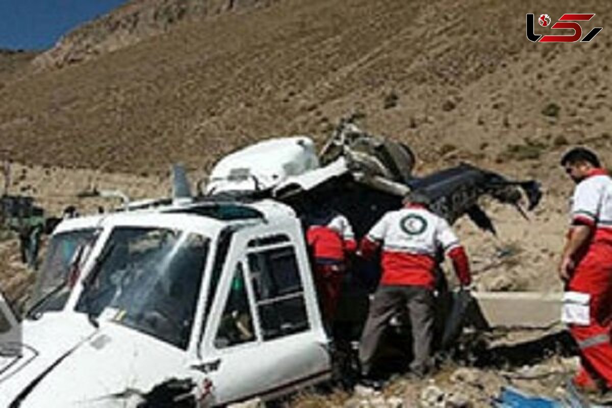 Rescue helicopter crashes in W Iran