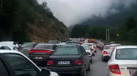 جاده چالوس بسته شد + جزئیات