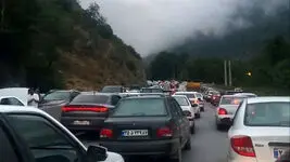 ترافیک جاده رشت به قزوین به 10 کیلومتر رسید / هشدار پلیس به مسافران
