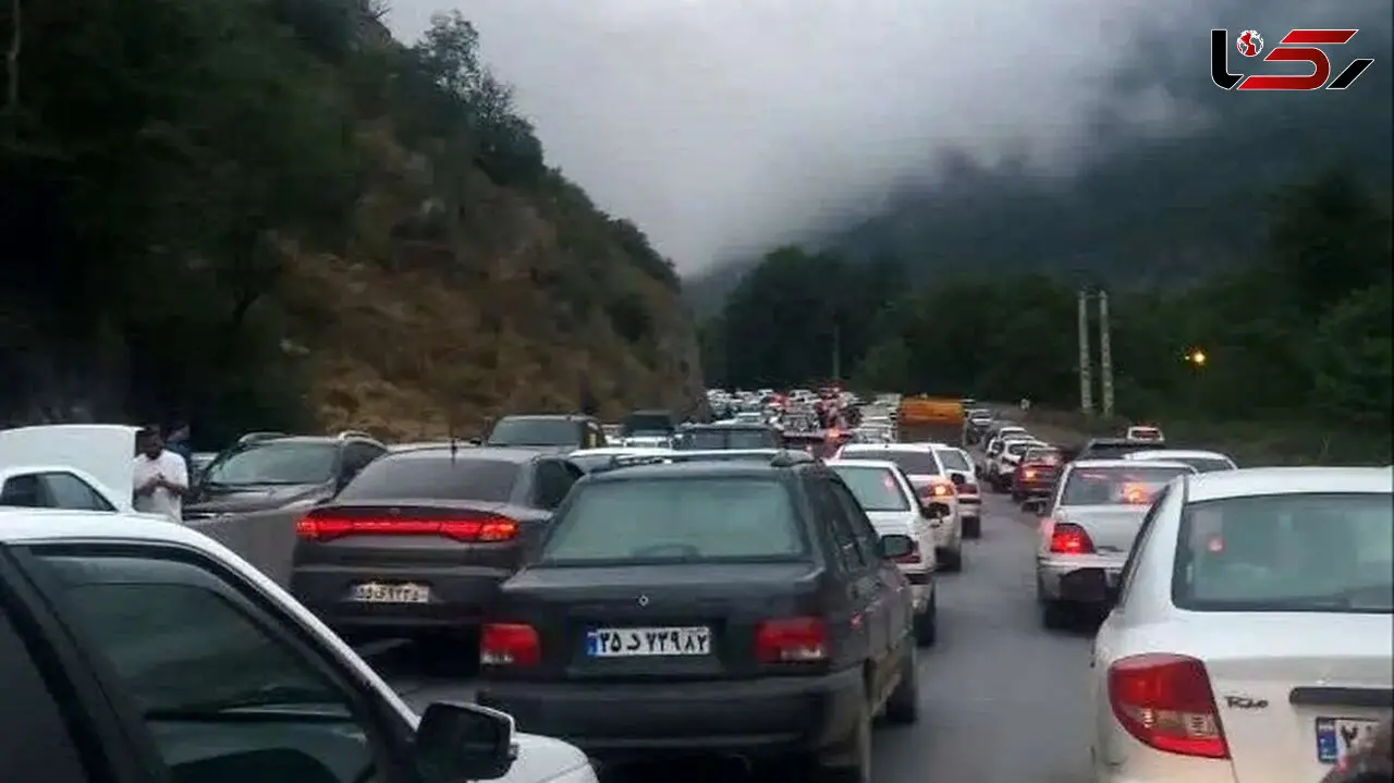 جاده چالوس بسته شد + جزئیات