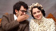 سفر در زمان؛ «شهرزاد» سریال شهرزاد در کنار صابر ابر در یک کافه؛ دهه 90