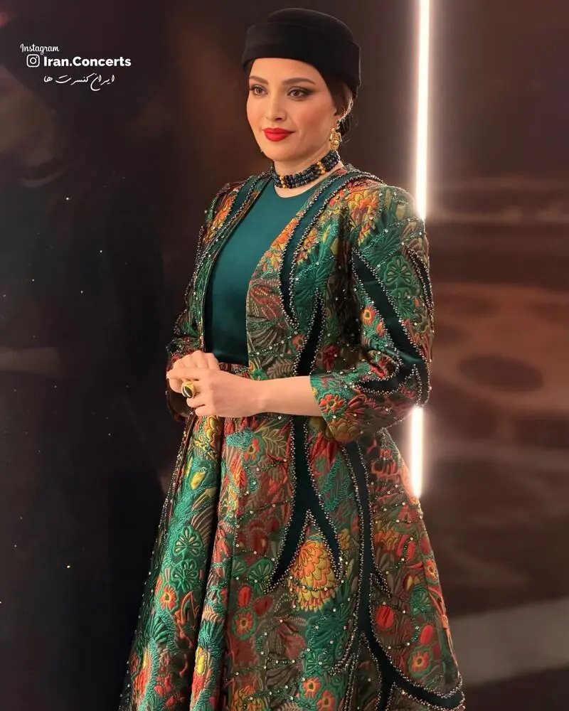 بهنوش طباطبایی در جشن حافظ