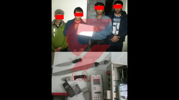 عکس های دستگیر شده ها در خانه فساد و فحشا لویزان / در این خانه چه خبر بود! 