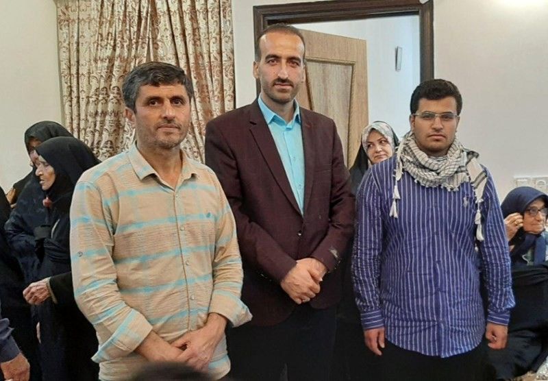 گزارش تصویری استقبال از زائر گمشده امیرمحمد نوچمنی زائر اربعین حسینی در زادگاهش 