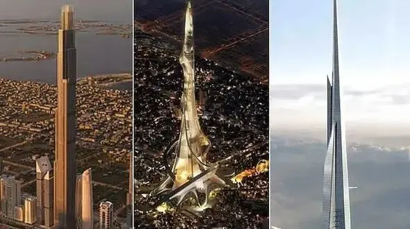 رکورد برج خلیفه در خطر؛ برج 2000 متری بن‌ سلمان در راه است!