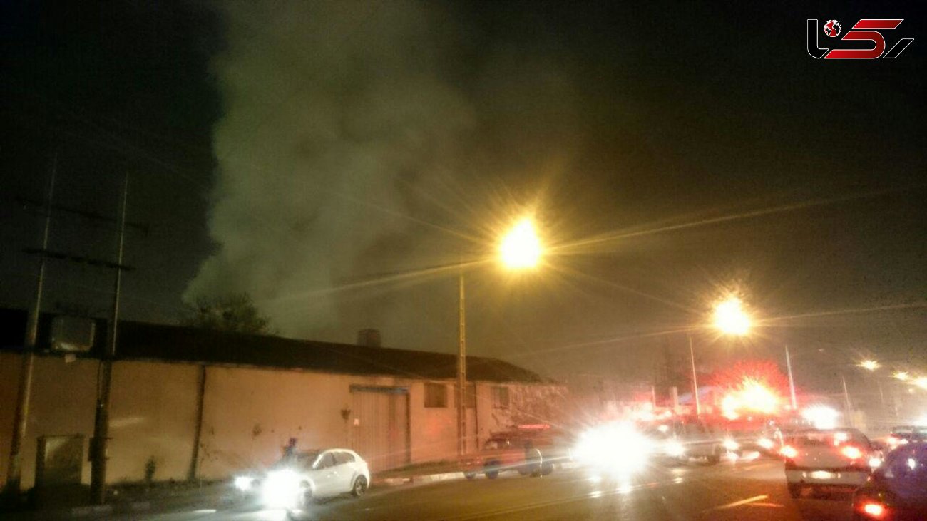 پایان سرکشی شعله های آتش در خیابان توریست / یک آتش نشان مصدوم شد 
