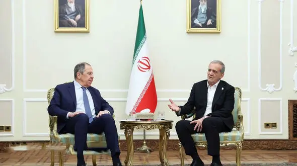وزارت خارجه روسیه: لاوروف در تهران با پزشکیان دیدار می‌کند