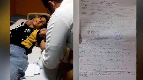 پارگی کبد دانش آموز 13 ساله به خاطر تنبیه در مدرسه + فیلم و واکنش رییس آموزش و پرورش کوهدشت