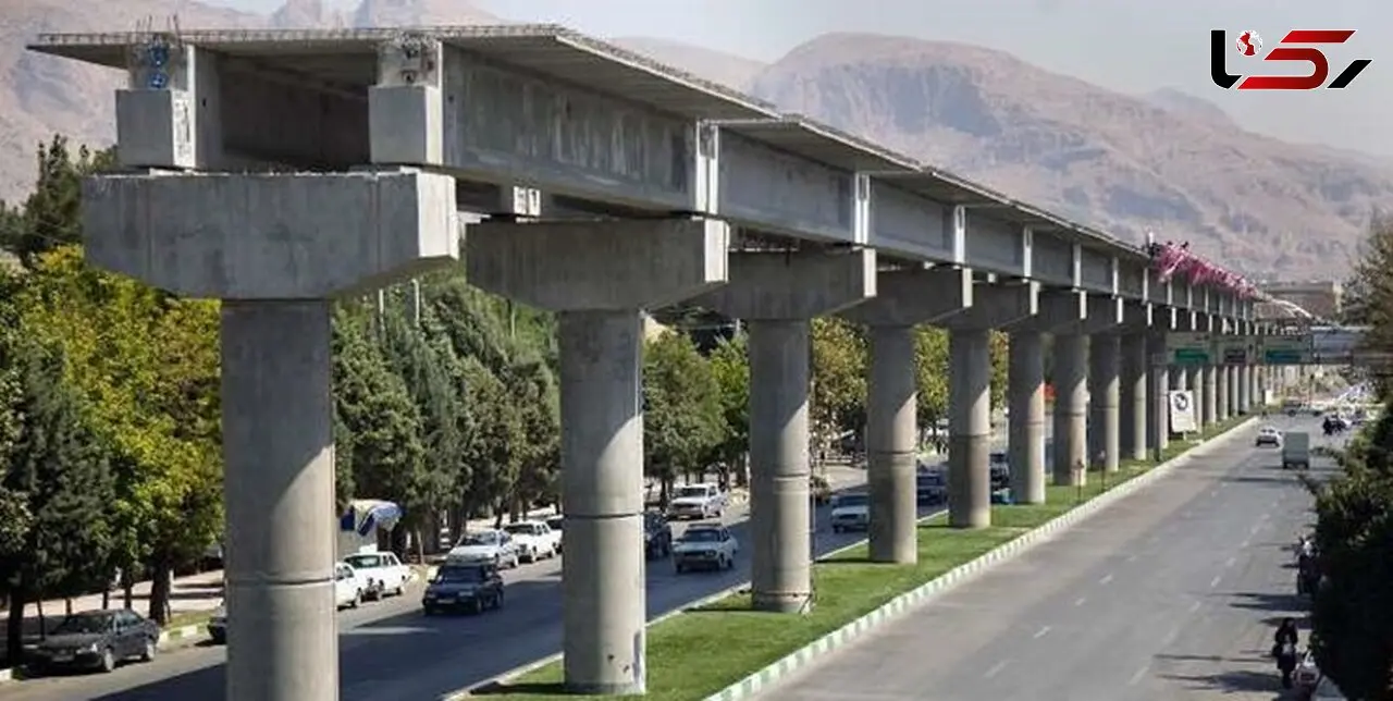 آغاز ریل گذاری عرشه مونوریل کرمانشاه از هفته آینده/ پروژه قطار شهری سرعت می گیرد
